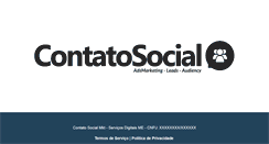 Desktop Screenshot of contatosocialmkt.com